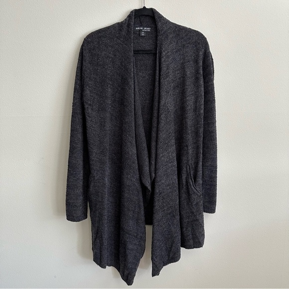 BAREFOOT DREAMS CozyChic Lite Island Wrap Grey Small Medium - Picture 4 of 13